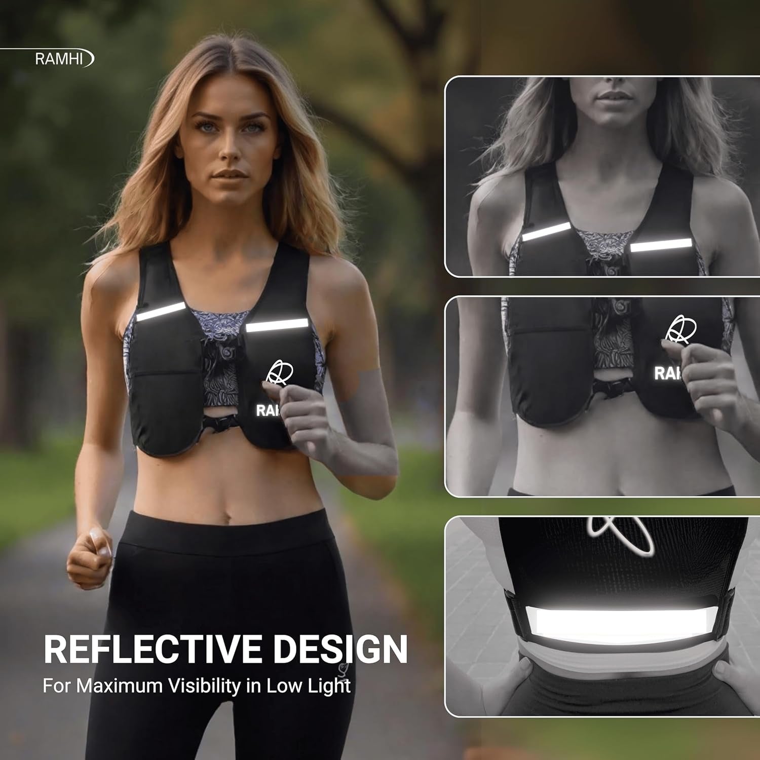 Running Hydration Vest – Lightweight, Adjustable & Reflective